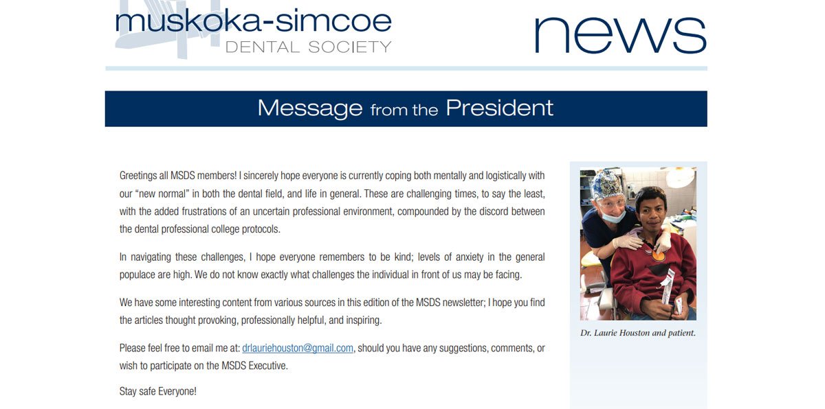 Message from the President